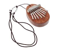 Gatuida Kalimba de Madera Mini Notas con Correa Instrumento Portátil para Principiantes y Amantes del Piano de Pulgar Casa Color Aleatorio Color Aleatorio