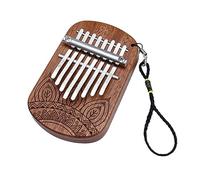 Gatuida Kalimba de Pulgar Teclas Mini Piano de Madera Portátil para Principiantes Instrumento Musical Natural para Casa Escuela Camping y Relajación
