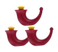 Gatuida Kit De 3 Botellas De Riego Nasal De Plástico Compacto y Portátil Limpiador Multifuncional Para Lavado Nasal En Adultos y Niños Sistema De Irrigación En Hogar