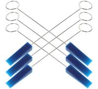 Gatuida Kit de Herramientas para Afinar Pianos Bloques Amortiguadores de Caucho y Varillas Metálicas, 10 Piezas para Reparación y Mantenimiento de Piano, Accesorios de Afinación