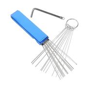 Gatuida Kit De Limpieza Para Carburadores Herramientas De Limpieza Agujas y Cables Para Mantenimiento De Motocicletas y Limpiador Carburadores