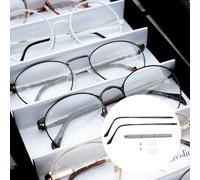 Gatuida Kit Reparación Gafas Patillas Reemplazo Metal Gris Cañón Tornillos Para Gafas Destornillador Incluido Uso Personal Piezas Repuesto Hombres Mujeres