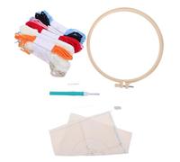 Gatuida Kits de bordado navideños para adultos, kit de iniciación para hacer un muñeco de nieve navideño con aguja perforadora, set de costura de punto de cruz navideño, manualidades de invierno para