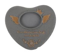 Gatuida Lápida para Mascotas: Lápida para Perros al Aire Libre - Marcador de entierro para Mascotas en Forma de corazón - Placa Conmemorativa para Perros para decoración de jardín