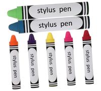 Gatuida Lápiz Táctil De Pantalla Lápiz Capacitivo para Niños Multifunción Silicona y Metal Multicolor 7 Piezas Sensibilidad Mejorada para Tabletas y Teléfonos Inteligentes