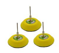 Gatuida Lijadora De Disco De Herramienta De 3 Uds Placa De Molienda De 3 Pulgadas Troqueles De Metal Lijadora De Metal Rueda De Pulido Eléctrica Almohadillas De Pulido Para Pulir