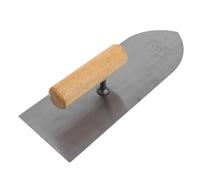 Gatuida Llana Plana de Acero Inoxidable con Mango Ergonómico de Goma Espátula Alisadora para Paneles de Yeso Herramienta Multiusos para Enyesar y Alisar Paredes 33 CM Uso Profesional