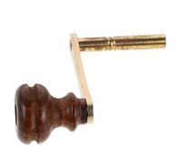 Gatuida Llave para Reloj de Pie Manivela de Madera Diámetro Interior 4 MM Herramienta Manual para Cuerda de Relojes Antiguos Péndulo Accesorio para Mantenimiento y Reparación Doméstica