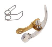 Gatuida Llave Watergate para Trompeta Plata Accesorio Duradero y Firme para Reemplazo Fácil y Uso Prolongado Herramienta Compacta para Instrumentos de Viento