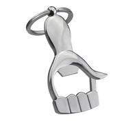 Gatuida Llavero Abrebotellas Metálico Forma Mano con Diseño Pulgar Elevado Abridor para Botellas y Cervezas Regalo Chic para Familia y Amigos