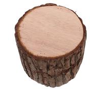 Gatuida Luz Decorativa con Base de tocón de Madera Realista, fácil de Transportar, para decoración rústica en Eventos y hogares