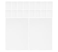 Gatuida Malla para Ojos de Cosplay 20 Piezas Tela de Red Blanca 20X30 CM para Hacer Máscaras de Fursuit y Antifaz Material Transpirable y Duradero para Disfraces y Manualidades