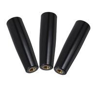 Gatuida Mango Giratorio para Parrilla de Baquelita Negro M12X100 MM Juego de 3 Piezas Manivela de Torno Resistente Repuesto para Tenedor de Barbacoa Accesorio para Cocinar al Aire