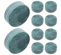Gatuida Marcadores de Trastes 6x3 Mm para Guitarra 10 Piezas de Malaquita Verde Diseño Elegante, Fácil Instalación y Puntos de Incrustación para Diapasón Profesional