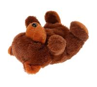 Gatuida Marioneta de Mano Interactiva Oso Marrón para Juguete Educativo de Peluche Suave Diseño de Animal de Dibujos Animados Fomenta Creatividad y Comunicación para Contar Historias y