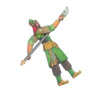 Gatuida Marionetas De Sombras Chinas Clásicas De Madera para Niños y Adultos, Tamaño Compacto, Ligeras, para Teatro De Sombras Tradicional y Juegos Educativos, Set Artístico Artesanal