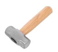 Gatuida Martillo Multifuncional con Mango de Madera Maciza y Cabeza Octogonal de Acero al Carbono Compacto y Portátil para Carpintería Bricolaje y Trabajos Mecánicos