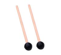 Gatuida Martillos para Xilófono de Lengua 2 Unidades, Baquetas de Percusión para Marimba Cabezas de Goma, Accesorios Profesionales para Instrumentos de Percusión, Uso en Práctica y Escenario