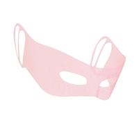Gatuida Mascarilla para Ojos Colgante Flexible Rosa, Almohadilla de Silicona para Masaje Ocular Multipunto, Antifatiga Visual y Fijadora de Parche para Dormir, Adecuado para Cuidado