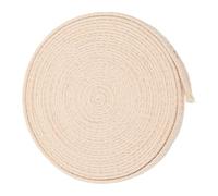 Gatuida Mecha 1 Metro de Algodón para Lámpara de Aceite y Queroseno Fácil de Usar, Color Beige Adecuado para Momentos en Familia y Citas