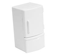 Gatuida Mini Frigorífico para Casas de Muñecas, Congelador de Simulación Pequeño, Muebles Miniatura para Cocina, Juguete Práctico y Decorativo