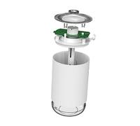 Gatuida Mini Humidificador Portátil USB Aroma con Difusor de Aromaterapia Silencioso para Coche Oficina y Hogar Hidratación Facial y Relajante Color Blanco Crema