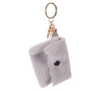 Gatuida Mini Monedero Kawaii Llavero Monedero Pequeño de Peluche Accesorio para Bolso para Niñas y Mujeres para Llevar Llaves y Monedas