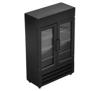Gatuida Mini Refrigerador Decorativo Miniatura para Casa de Muñecas Adorable Electrodoméstico para Miniatura para Decoración de Micro