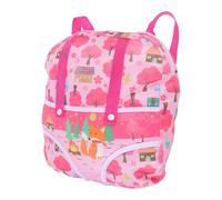 Gatuida Mochila Porta Muñecas para Pequeños Mochila Infantil Diseño de Animal Bolsa de Almacenamiento Ligera para Muñecas y Accesorios Adecuado para Viajes y Juegos al Aire Libre
