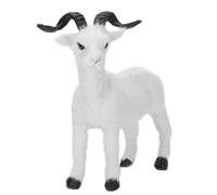 Gatuida Modelo de Cabra Simulada Realista, Juguete Educativo Interactivo, Adorno de Animal Terrestre para Aprendizaje Infantil, Figura de Criatura Terrestre para Manualidades, Tamaño