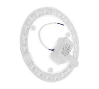 Gatuida Módulo de Luz de Techo LED Redondo Reemplazo Imán, Placa LED Magnética para Lámpara Fluorescente Circular, Compatible Ac220v, para Salón y Dormitorio, Kit de Recambio