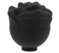 Gatuida Molde de Hielo Facial de Silicona Negro Diseño Rosa Rodillo de Hielo Reutilizable para Masaje y Cuidado Piel Herramienta Portátil para Aliviar Hinchazón y Enrojecimiento Solar