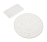 Gatuida Molde de Silicona para Calendario Diy, Blanco, Pieza Única | Textura Clara y Superficie Lisa, para Bricolaje y Manualidades, Inserciones Decorativas