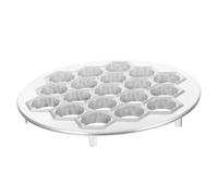 Gatuida Molde para Albóndigas Ruso de Aleación de Cavidades Herramienta para Hacer Pelmeni y Raviolis Resistente y Seguro para Uso Doméstico