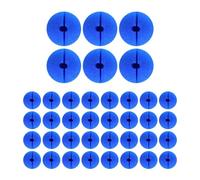 Gatuida Narices Talla Única de Esponja Azul para Disfraces de Payaso 50 y Diseño Clip-on para Cosplay y Fiestas Divertidas