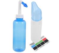 Gatuida Nasal Portátil con Botella de Irrigación para Adultos y Lavado Nasal Seguro Atomizador y Termómetro Adhesivo