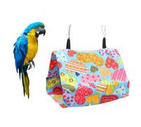 Gatuida Nido de Pájaro en Forma de Corazón para Periquitos, Hamaca de Lona Lavable, Colchón para Dormir, Tamaño S