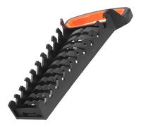 Gatuida Organizador de Llaves Inglesas con Múltiples Ranuras Soporte y Ligero para Almacenamiento y Transporte Compatible con Llaves de Tubo y Carraca para Taller y Pared