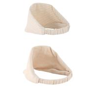 Gatuida Pañuelos Elásticos De Algodón Puro Para Cabeza Resistentes Al Viento Cálidos Para Mujer Embarazada Uso Posparto 2 Piezas Otoño Invierno