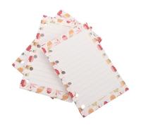 Gatuida Papel Suelto A7 de Colores 3 Piezas con 6 Agujeros Papel Rayado para Cuaderno de Páginas Sueltas Recambios Ecológicos para Organización Escolar Oficina y Hogar