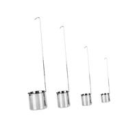 Gatuida para Vino 4 Piezas Inoxidable 304 Taza Medidora para Coctelería y Salsa Medición Precisa para Bares y Cafeterías