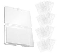 Gatuida Parche Cosmético para Orejas de Silicona Transparente Adhesivo Vertical Resistente al Sudor 60 Unidades Accesorio para Orejas Corrección Prominentes Uso Diario y Disfraz