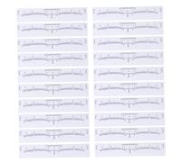 Gatuida Pegatina De Regla Para Cejas 120 Unidades Mini Calibrador Vernier Desechable Para Diseño y Forma De Cejas Viaje Fácil De Usar