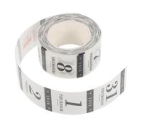 Gatuida Pegatinas de Calendario 365 Días para Planificadores sin Fecha Rollo de Papel Washi Números Mensuales para Álbumes de Recortes y Organización Anual 2026 Accesorios para Agendas