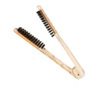 Gatuida Peine Alisador De Cabello Manual Dorado Tamaño Compacto Para Cabello Largo y Seco Herramienta Portátil Para Mujeres Peines Profesionales