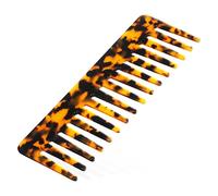 Gatuida Peine Cabello Antiestático De Acetato De Láminas, Peine De Dientes Anchos Para Mujeres y Hombres, Tamaño Compacto, Desenredar Cabello Rizado y Mojado, Uso Diario Casa