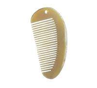 Gatuida Peine de Cuerno de Yak Peine de Cuerno de Yak Masajeador Cabello Natural para Alisar y Peinar el Cabello