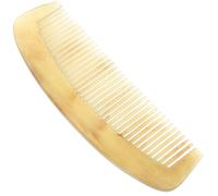 Gatuida Peine de Cuerno Natural Antiestático Cuidado Diario Cabello y Bigote 13 Cm Peine Alisador Portátil sin Mango, Favorece Circulación y Previene Caída para Bigote y Cabello Cabello
