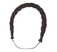 Gatuida Peluca Diadema De Caballo Extensiones Rizadas Banda Elástica Para El Cabello Trenzado Diadema Trenzada Postizo Para Suave Retorcida Bandas