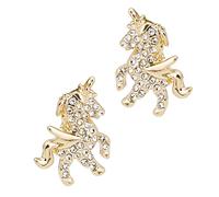 Gatuida Pendientes Creativos De Unicornio Colgante Único De Plata 925, Joyas Elegantes Para Mujer y Niña, Decoración Navideña Para Fiesta y Obsequio Especial